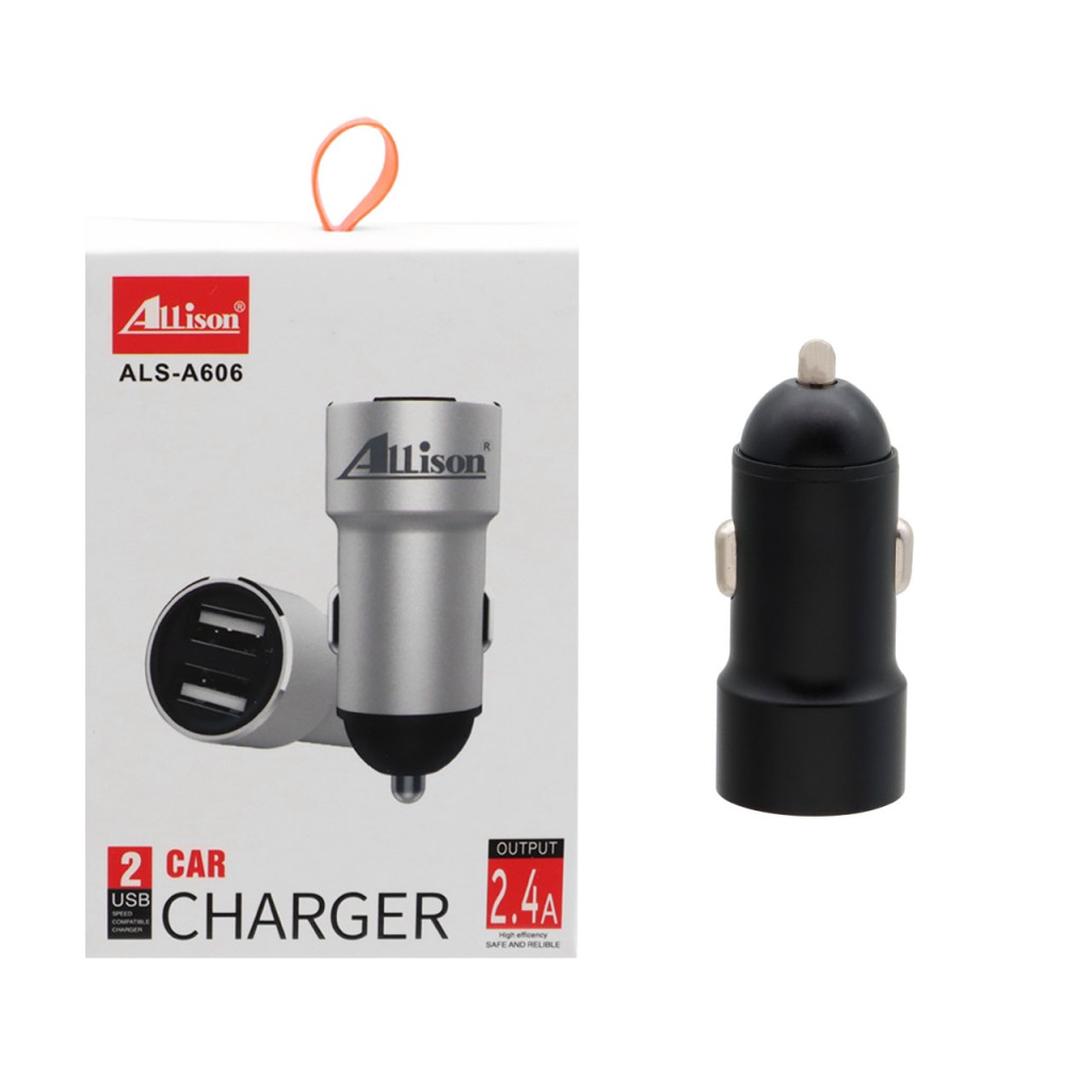 شارژر فندکی آلیسون مدل ALS-A606 آمپر 2.4